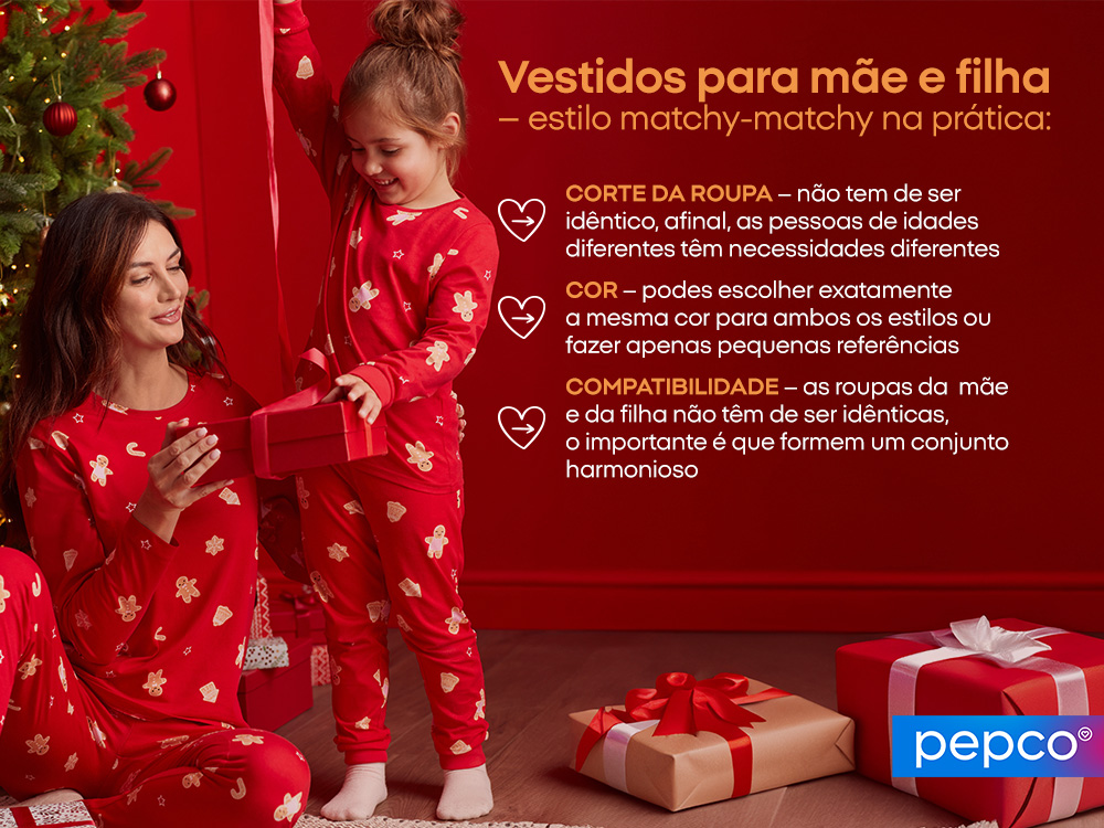 Vestidos para mãe e filha - estilo matchy-matchy na prática